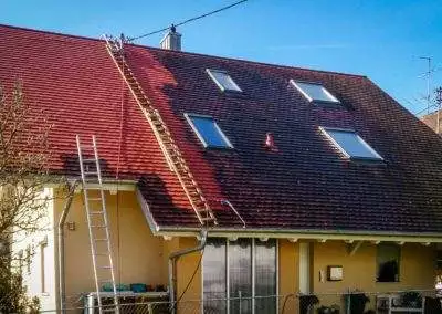 Kraenkel Holzbau Owingen Dachreinigung 008
