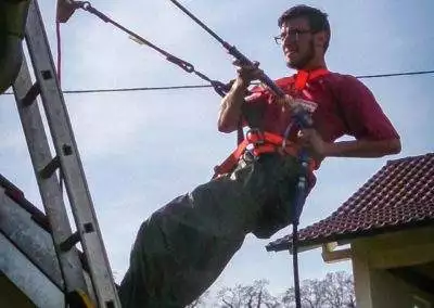 Kraenkel Holzbau Owingen Dachreinigung 013