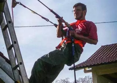 Kraenkel Holzbau Owingen Dachreinigung 014