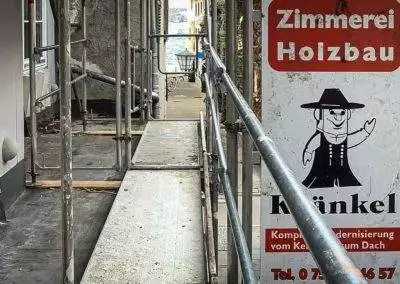 Kraenkel Holzbau Owingen Geruestbau 4